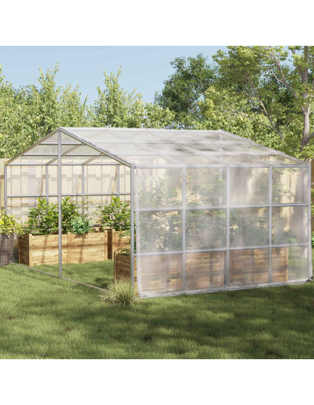 Telo con Occhielli Trasparente 4 x 6 m Polietilene