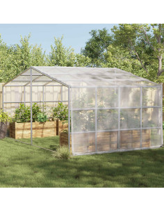 Telo con Occhielli Trasparente 4 x 4 m Polietilene