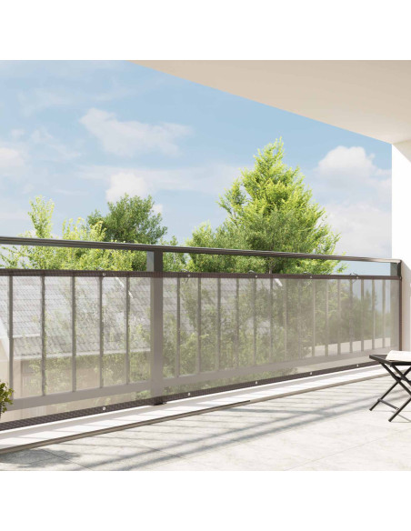 Telo con Occhielli Trasparente 1 x 12 m Polietilene