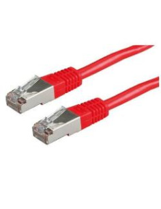 CAVO RETE 0.5M UTP CAT 6 BULK ROSSO