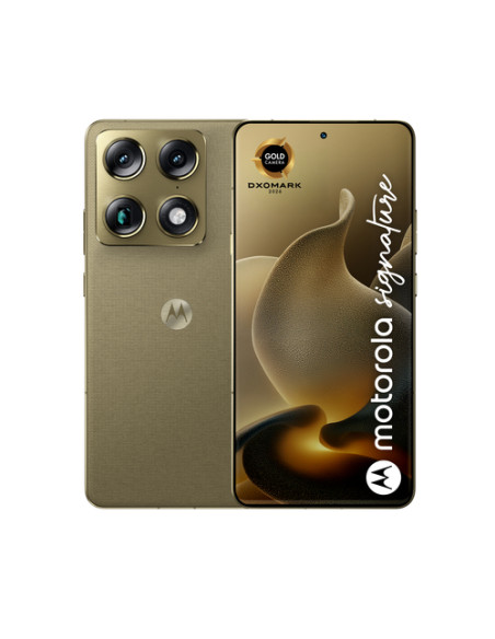 Motorola signature 17,2 cm (6.78") Doppia SIM Android 16.0 5G USB tipo-C 16 GB 512 GB 5200 mAh Oro