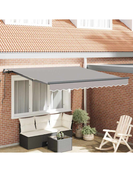 Tenda Retrattile Grigio chiaro 300 x 250 cm