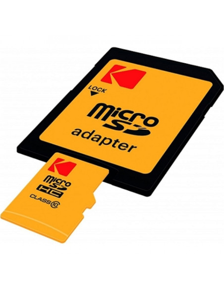 SD MICRO 16GB CL10 EXTRA CON ADATT. KODAK