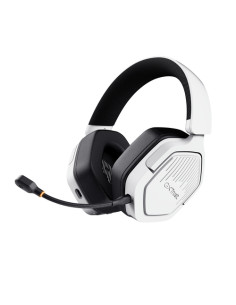 Trust GXT 493W Carus Auricolare Con cavo e senza cavo A Padiglione, Casco Gaming USB Type-C / USB Type-A Bluetooth Bianco