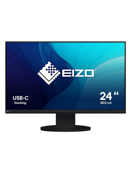 EIZO FlexScan EV2480-BK Monitor PC 60,5 cm (23.8") 1920 x 1080 Pixel Full HD LED Nero