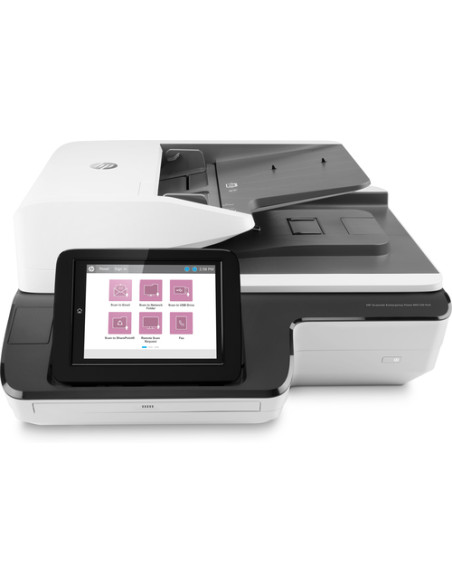 HP Scanjet Enterprise Flow N9120 fn2 Scanner a piano e ADF 600 x 600 DPI A3 Nero, Bianco