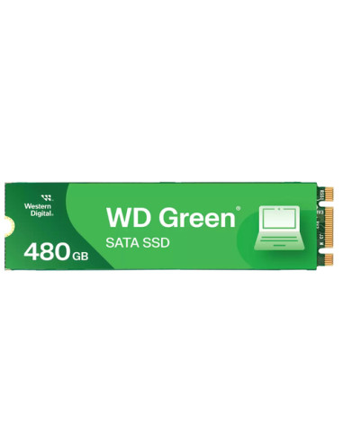 WESTERN DIGITAL SSD GREEN 480GB M.2 SATA III 6GBS