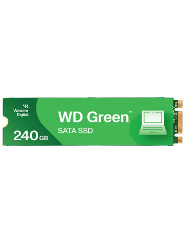 WESTERN DIGITAL SSD GREEN 240GB M.2 SATA III 6GBS