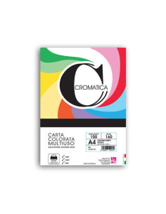 CF1X100 CARTONC FORTI ASS. A4 160GR