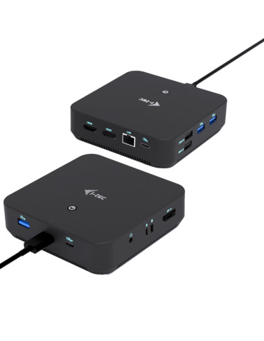 i-tec USB-C DP Dual HDMI Docking Station with Power Delivery 100 W
