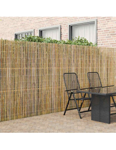 Recinzione in bambù Naturale 400 x 180 cm Bambù