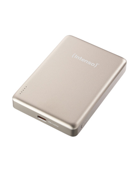 INTENSO POWER MAGNETIC WIRELESS POWER BANK CHAMPAGNE 1000MAH