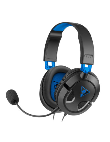Turtle Beach Recon 50 Auricolare Cablato A Padiglione Gaming Nero, Blu