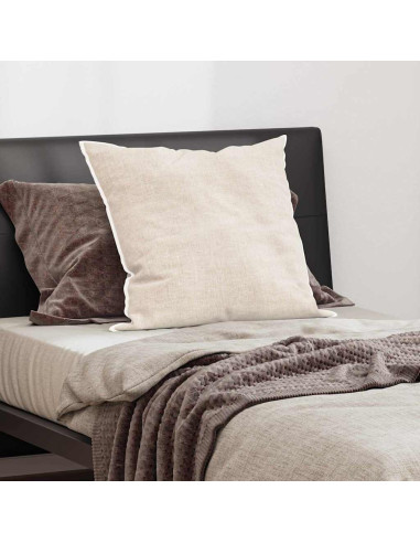 Cuscino con cuscino Bianco 60 x 70 cm Cotone