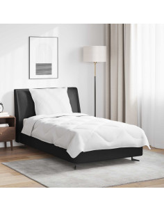 Duvet Estivo con cuscino 2 pcs Bianco Microfibra