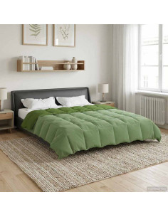 Piumone Completo Annuale Verde 200 x 200 cm Microfibra