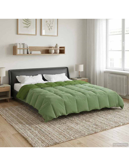 Piumone Completo Annuale Verde 200 x 200 cm Microfibra