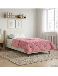 Piumone Completo Annuale Trapuntato Rosa 135 x 220 cm