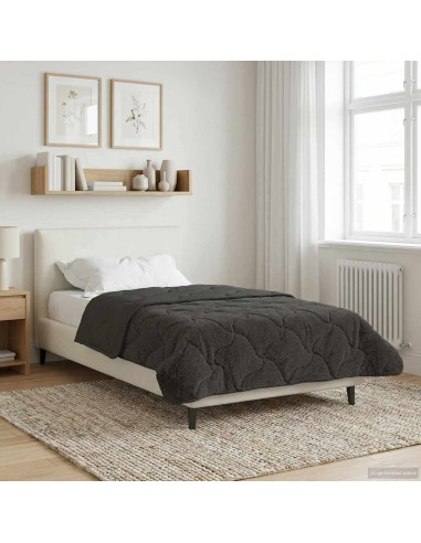 Duvet Invernale Trapuntato Antracite 135 x 200 cm