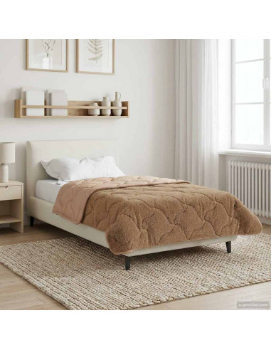 Duvet Invernale Talpa 155 x 200 cm Microfibra e Fleece Teddy