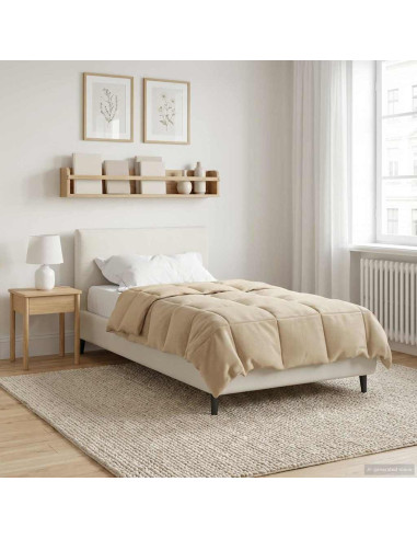 Piumone Completo Annuale Crema 135 x 200 cm Microfibra