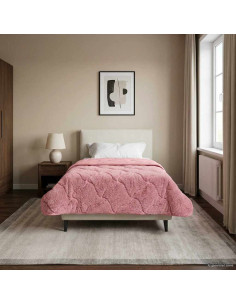 Piumone Completo Annuale Trapuntato Rosa 155 x 220 cm