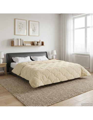 Piumone Completo Annuale Trapuntato Crema 200 x 200 cm