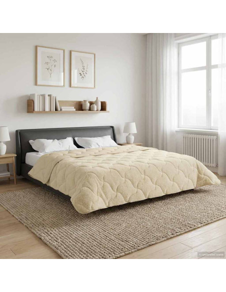 Piumone Completo Annuale Trapuntato Crema 200 x 200 cm