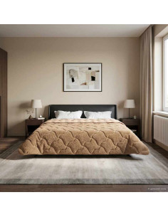 Duvet Estivo Talpa 200 x 220 cm Microfibra e Fleece Teddy