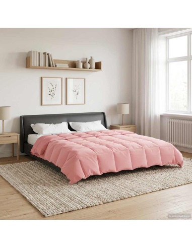 Piumone Completo Annuale Rosa 200 x 220 cm Microfibra