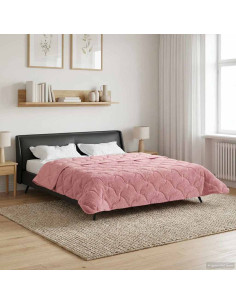 Piumone Completo Annuale Trapuntato Rosa 200 x 220 cm