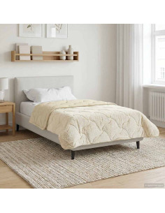 Piumone Completo Annuale Trapuntato Crema 135 x 220 cm