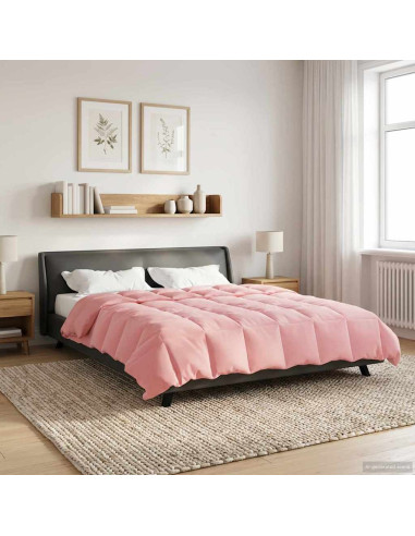 Piumone Completo Annuale Rosa 220 x 260 cm Microfibra