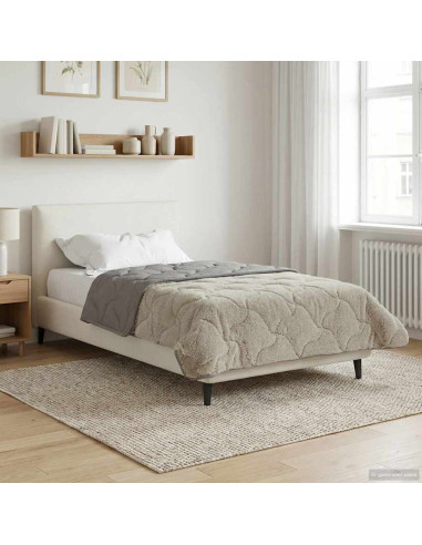 Duvet Estivo Trapuntato Grigio chiaro 140 x 220 cm