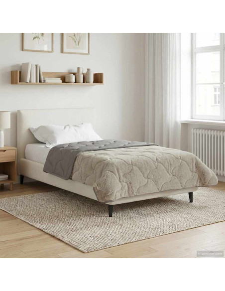 Duvet Estivo Trapuntato Grigio chiaro 140 x 220 cm