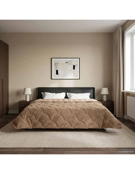 Piumone Completo Annuale Trapuntato Talpa 200 x 220 cm