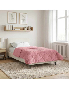 Piumone Completo Annuale Trapuntato Rosa 155 x 200 cm