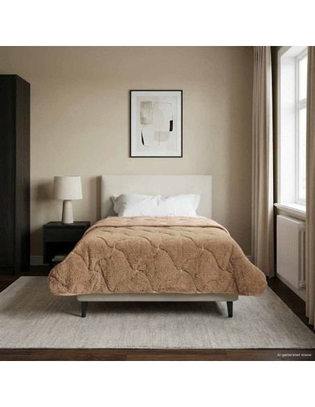 Piumone Completo Annuale Trapuntato Talpa 140 x 220 cm