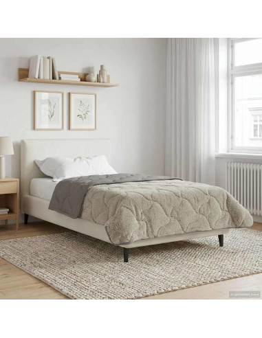 Duvet Invernale Trapuntato Grigio chiaro 140 x 220 cm