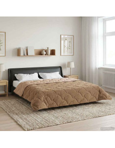 Duvet Invernale Talpa 220 x 260 cm Microfibra e Fleece Teddy