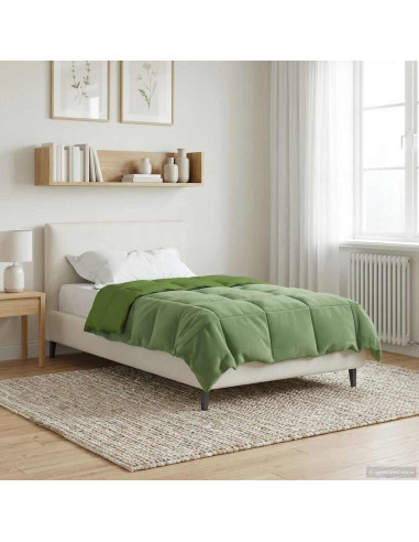 Duvet Estivo Trapuntato Verde 140 x 220 cm Microfibra