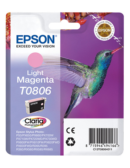 Epson Hummingbird Cartuccia Magenta chiaro