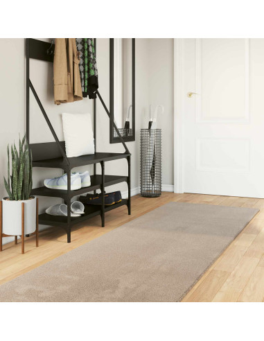 Tappeti per area HUARTE Sabbia 400 x 80 cm Poliestere