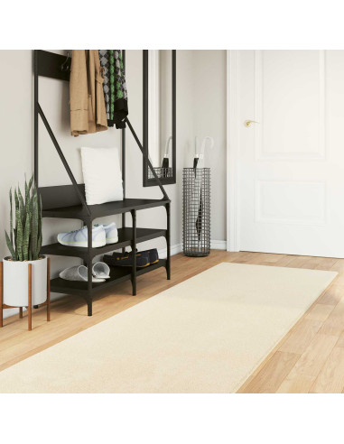 Tappeti per area HUARTE Crema 750 x 80 cm Poliestere