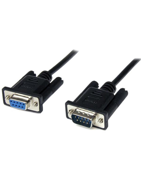 StarTech.com Cavo seriale null modem DB9 RS232 nero 2 m - F/M