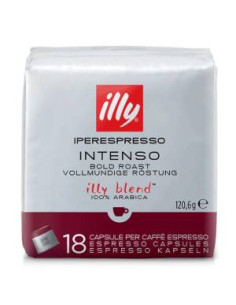 Illy Capsule Iperespresso Intenso Bold Roast 18pz