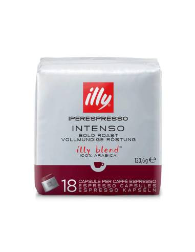 Illy Capsule Iperespresso Intenso Bold Roast 18pz