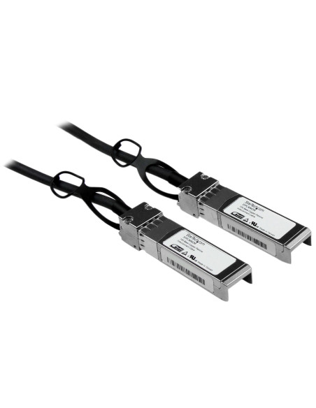 StarTech.com Cisco SFP-H10GB-CU2M Compatibile SFP+ 10-Gigabit Ethernet (10GbE) Cavo Passivo Twinax ad attacco diretto - 2 m