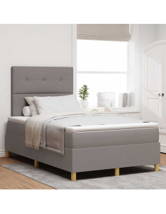 Letto a molle con materasso Talpa 120 x 190 cm Tessuto