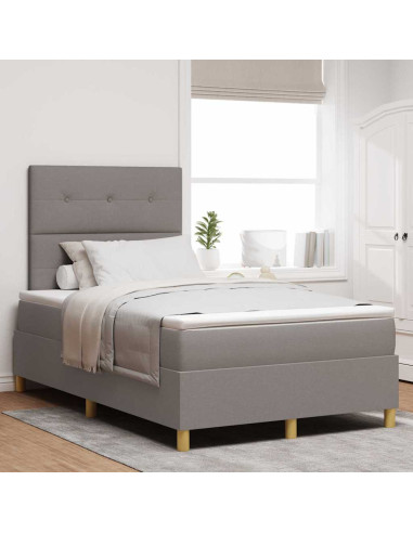 Letto a molle con materasso Talpa 120 x 190 cm Tessuto